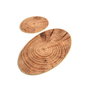 Mijölnir Juego de alfombrillas de baño Wood Djt Multicolor, 2 piezas